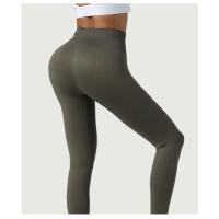 Pantalones largos de yoga deportivo europeo y americano, pantalones de yoga de estilo americano sin logoAlta calidad en stock - details 8