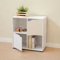 Estantería de Madera, Librería con Puerta y Compartimentos Abiertos, Mueble almacenaje, Organizador,en Color Natural de 119x29x59 cm para Estudio,Dormitorio,Salón, Oficina y Biblioteca - details 18