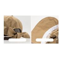 Japanese Bow Sunshade Hat Can Be Tied With A Ponytail In Summer, A Large-Brimmed Sunscreen Fisherman's Hat, Ins Women's Sun Hat - details 3