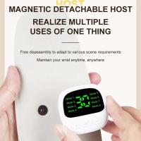 Masajeador de muñeca inalámbrico, masajeador de mano recargable por USB de 8 modos, instrumento de masaje de mano desmontable suave, relaja los músculos - details 5