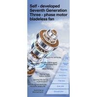Ventilador sin aspas nuevo para dormitorio, oficina, escritorio, mini turbina de viento, carga transfronteriza, hogar pequeño, ventilador con luz - details 15