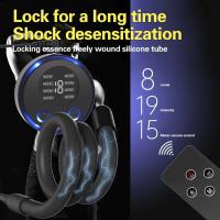 Masajeador de Cuerpo Eléctrico Leten Anillo de Choque para Retraso y Estimulación Prostativa para Hombres Juguetes Sensuales de Salud - details 6