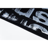 Camiseta Deportiva de Algodón Puro para Hombres Cuello Redondo, Estampado Delantero, Estilo Básico Casual, Artículo de Zapatillas y Ropa Deportiva - details 11