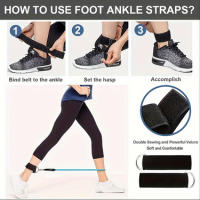 Conjunto de ejercicio de resistencia multifuncional, cuerda de tensión, cinturón de tensión para Fitness, cuerda elástica y equipo de Fitness portátil - details 2