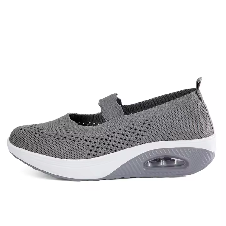 Atos para caminar para mujer, soporte para el arco sin zapatos, calcetines ligeros con amortiguación de aire 4 - 1