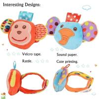 Sonajeros para bebés de 0 a 24 meses, juguetes de felpa suave, juego de sonajero de muñeca para pies, juguetes educativos de desarrollo para recién nacidos de dibujos animados para niños - details 22