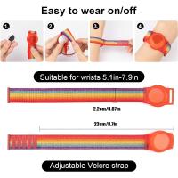 Pulsera AirTag para niños, correa de mano compatible con Apple Air Tag, flexible y ajustable para bebés, niños, niñas y personas mayores - details 4