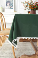 Mantel de tela de algodón lavable para boda, fiesta, comedor, banquete, decoración navideña de Año Nuevo, mantel uriou - details 11