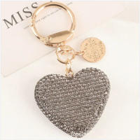 Llavero En Forma De Corazón Con Colgante Para Llaves De Coche Anillo Abierto Para Bolsa Moda Accesorio De Decoración Para Mujer - details 3