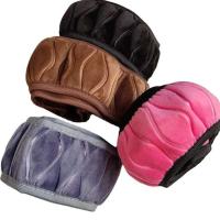 Funda de felpa para volante de coche, cuero corto suave y cálido, antideslizante, decoración de coche para hombres y mujeres, invierno - details 10