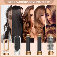 Secador de pelo caliente 5 en 1 Equipo de belleza multifuncional para peluquería - details 0