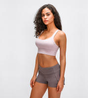 Sujetador Deportivo de Yoga para Mujeres SHINBENE con Correa Cruzada y Almohadilla Plantilla Inalámbrico Top de Entrenamiento Fitness - details 27