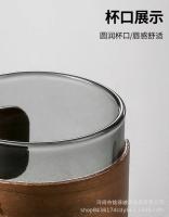 Cenicero de cristal pequeño, resistente al calor y a las quemaduras, tetera maestra de alta gama, taza justa, juego de té - details 0