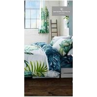 GC GAVENO CAVAILIA Juego de edredón de Hojas Gaveno Cavalia-Juego edredón y Funda de Almohada con diseño de Hojas Tropicales, Poliéster y algodón, Multicolor, Rey, Matrimonio - details 6