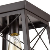 plafón industrial lámpara de araña de granja de 2 luces para cocina isla comedor dormitorio vestíbulo pasillo - details 2