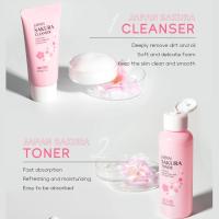 Set de Cuidado de la Piel Sakura Suero Rejuvenecedor para rostro, Toner, Hidratante Blanqueador - details 12