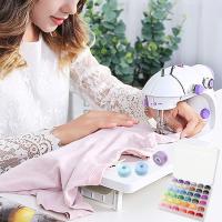 Costura portátil de mano, telas de ropa inalámbricas con Kits de hilo de coser - details 13