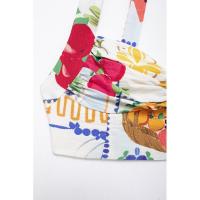 Conjunto Elegante de Dos Piezas para Mujer TRAFZA Top Mini con Correa Impresa - details 8