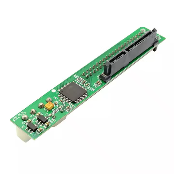 Adaptador SATA SSD a IDE Conversor de 40 Pines Macho a 7+15 Pines Compatible con HDD DVD Drive - 1