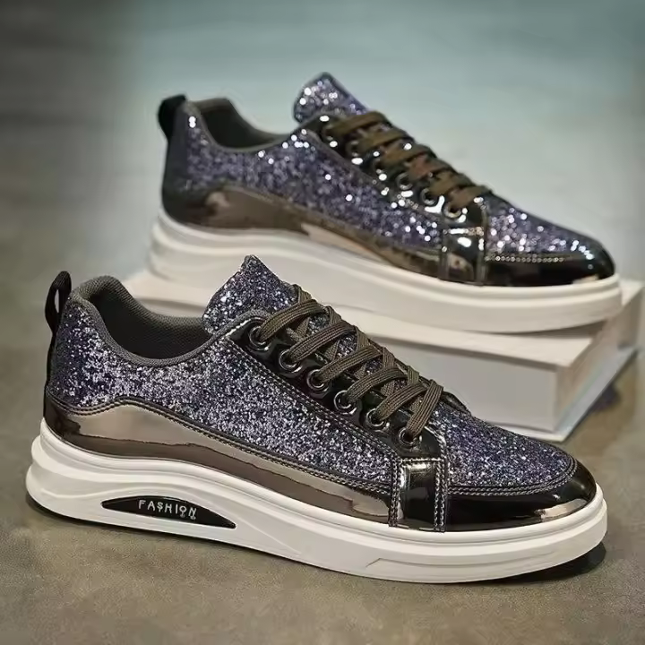 Nuevo tablero deportivo multifuncional de corte bajo, zapatos planos para exteriores ligeros y transpirables a la moda para hombre grandes - 1