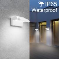 Lámpara LED de Pared de 24W para Exterior Interior IP65, Luz de Pared Ajustable, Moderno Apliques de Pared Aluminio para Entrada Jardines Pasillo Sala, Blanco Cálido 2700K-3000K, Bronce - details 89