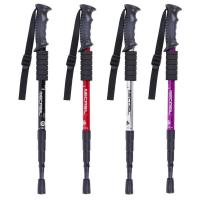 Bastón de Trekking delicado clásico, de 4 secciones bastón telescópico, muleta para senderismo al aire libre, gran oferta - details 0