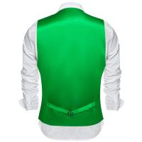 Chaleco de seda para hombre, 30 colores, liso, negro, azul, verde, rojo, Pik Gold Champain, chaleco ajustado de satén morado, Tops para hombre - details 47