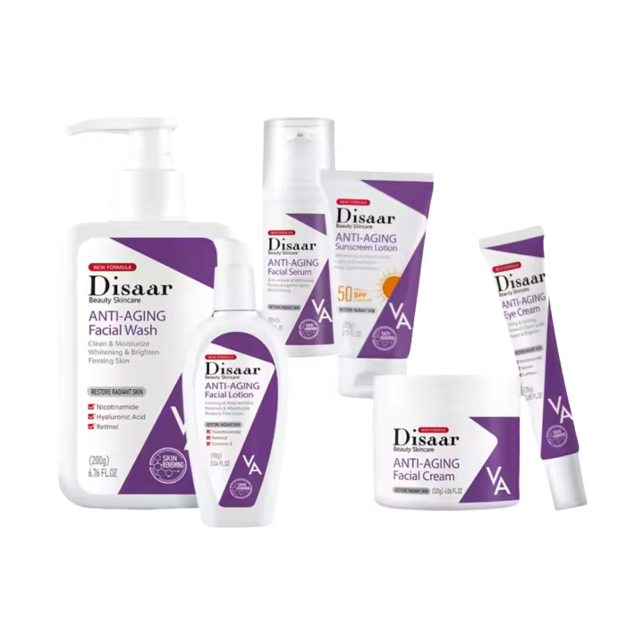 Disaar Retinol cuidado de la piel crema facial suero loción protector solar lavado Facial crema para ojos conjunto de esencia de nicotinamida - 1