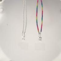 Cordón colgante con purpurina y diamantes de imitación para teléfono, cadena cruzada de estilo largo, cuerda para teléfono móvil, cadena de lujo antipérdida para teléfono móvil - details 12