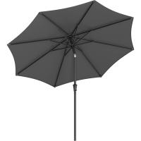 Sombrilla de Jardín 300 cm, UPF 50+, Parasol, 30 ° de Inclinación en dos Direcciones, con , para Patio, Terraza, , Piscina, sin Base, Beige GPU30BE - details 28