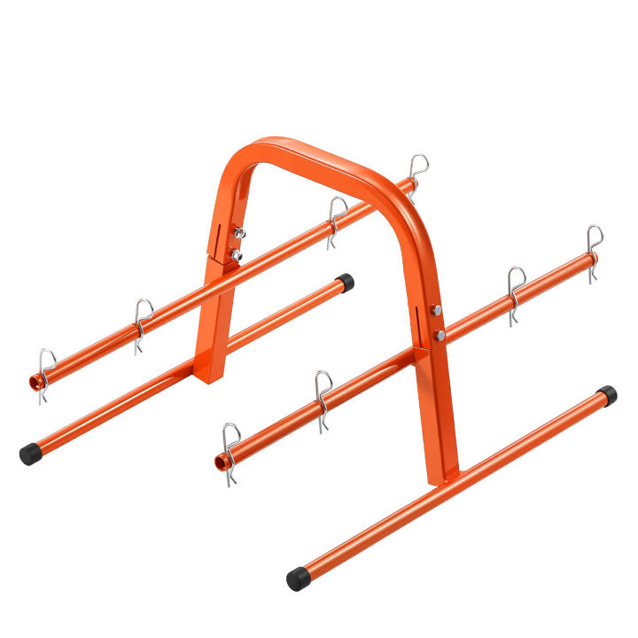 SucceBuy Soporte para carrete de alambre, capacidad de carga de 45,36 kg, carrito portátil, dispensador de acero duradero para hasta 8 carretes, diámetro máximo de 240,03 mm, diseño práctico para aplicaciones eléctricas, industriales y comerciales