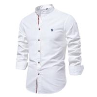 Camisas de Negocios para Hombres Primavera-Verano Moda Japonesa Casual de Algodón y Lino - details 24