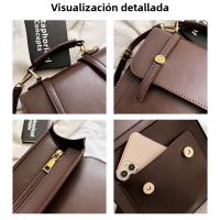 Mochila Mujer 2025 Nueva hebilla versátil Estilo universitario para mujer Bolso bandolera portátil Mochila pequeña de moda - details 14