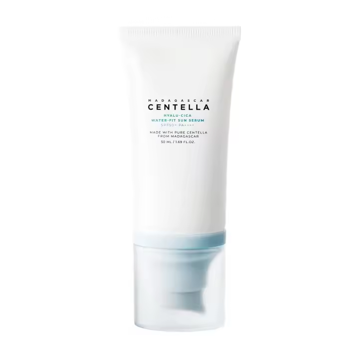 Madagascar Centella Hyalu-Cica Sueros solares Water-Fit SPF50+ PA++++ 1.69 Fl Oz (50 Ml) - 1