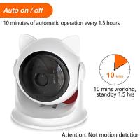 ATUBAN Automatic Cat Laser Toy for Indoor Cats,Interactive cat Toys for Kittens/Dogs,Fast/Slow Mode,Adjustable Circling Ranges - details 3