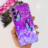 Funda de teléfono con diseño de mariposa y pantera para Samsung, carcasa trasera suave y transparente para móvil Samsung Galaxy A54, 5G, SM-A546B - details 20