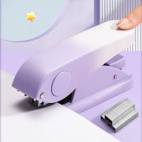 Grapadora multifunción para ahorro de trabajo, grapadora de papel portátil de Metal, grapadora de escritorio Simple antideslizante, uso en almacén - details 11