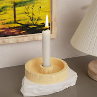 Molde redondo de silicona para candelabro, accesorio que mejora la creatividad, regalo para amantes y entusiastas del bricolaje - details 4