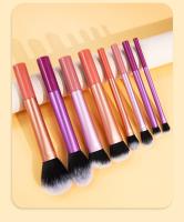 Juego de brochas de maquillaje Kabuki, 8 piezas, para base cosmética en polvo, colorete, sombra de ojos, mezcla, herramienta de belleza - details 10