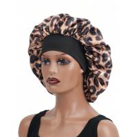 Gorro de Satén Sólido Gorro de Dormir Estampado de Leopardo Belleza Herramientas y Accesorios - details 13