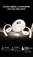 Auriculares inalámbricos Bluetooth para deportes: diseño de gancho para la oreja y ajuste cómodo - details 10