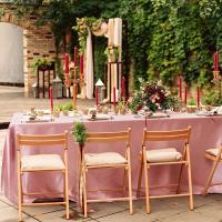 Mantel de satén verde, cubierta de mesa sólida para banquete de boda, restaurante, fiesta, comedor r - details 46