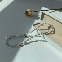 Collar envuelto en perlas de imitación a la moda, gargantilla de cadena con hebilla magnética de doble capa, regalo de joyería - details 1
