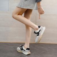 Zapatos de entrenamiento alemanes con suela de plataforma para mujer 2025 primavera nuevo color a juego Forrest Gump zapatos casual versátil antideslizante correr deportes papá zapatos - details 6
