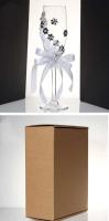 Copas de champán para novio y novia, cinta rosa con copa de diámetro, suministros de boda, decoración, juego de copas de vino - details 3
