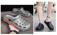 Zuecos informales para hombre, sandalias de moda de lujo, zapatos de jardín, zapatillas de playa al aire libre, calzado Masculino - details 1