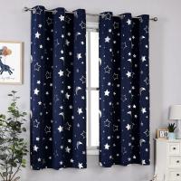 Cortinas opacas para dormitorio, 2 Piezas,con Ojales, Aislantes, para habitación de Niños, Sala de estar, Comedor, Balcon - details 0