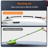 Soft Chenille Wash Brush Telescopic Handle Mopa for r Cleaning Auto Accessories - details 3