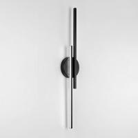 Aplique LED de Aluminio para Pared Moderno Negro 16W - GOECO - 3000K/6500K Luz Blanca Cálida/Blanca Fría - 55*12 CM - Iluminación Interior Nórdica para Sala de estar, Escalera, Pasillo, Dormitorio - 220V - details 0