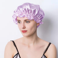 Gorro de Sueño de Seda de Lujo Talla Grande 100 Gorros para Perdida de Cabello para Mujeres - details 12